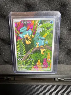Pokemon Card TCG - Panpour 101/086 Black Bolt English - Illustration Rare - NM - Image 1