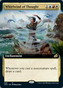 Whirlwind Of Thought (Extended Art) -Foil Light Play MTG - Image 1