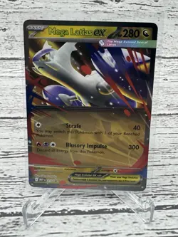 Mega Latias ex - MEP 011 Mega Evolution Black Star Promo Pokemon TCG Card - Image 1