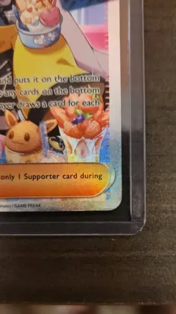 Iono 269/193 Sv02: Paldea Evolved Pokemon SIR Holo Card English Damage - Image 4