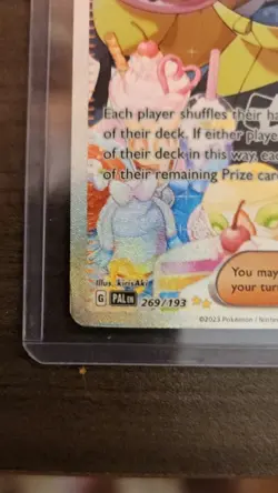 Iono 269/193 Sv02: Paldea Evolved Pokemon SIR Holo Card English Damage - Image 5