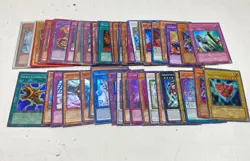 Mixed Rare Holographic YU-GI-OH! TCG and CCG Trading Cards Bundle (Set Of 50) - Image 1
