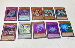 Mixed Rare Holographic YU-GI-OH! TCG and CCG Trading Cards Bundle (Set Of 50) - Image 4