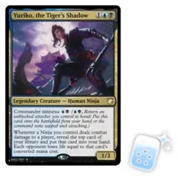 YURIKO, THE TIGER'S SHADOW Mystery Booster/the List Magic MTG MINT CARD - Image 1