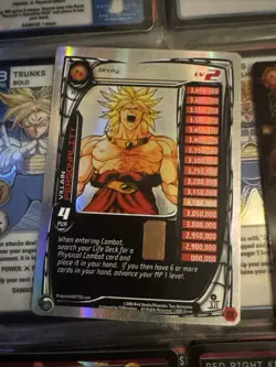 Dragon Ball Z TCG/CCG Card Lot 180+ Cards Rare Broly And Trunks Cards - Image 1
