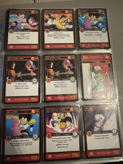 Dragon Ball Z TCG/CCG Card Lot 180+ Cards Rare Broly And Trunks Cards - Image 4