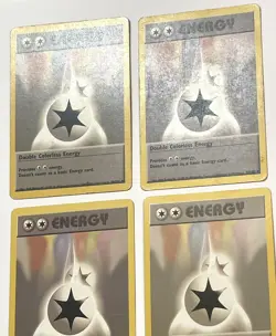 4x Double Colorless Energy - 96/102 - Base Set - Pokemon Card HP Heavy Play - Image 2