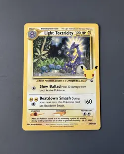 Light Toxtricity SWSH137 SWSH: Sword & Shield Promo Cards Holo - Near Mint - Image 1