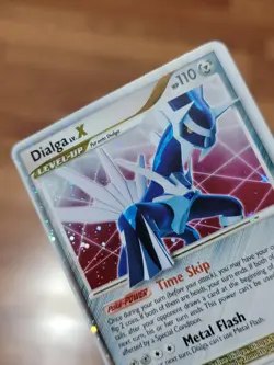 Dialga Lv.X DP17 LP Holo Diamond & Pearl Pokemon Card - Image 2