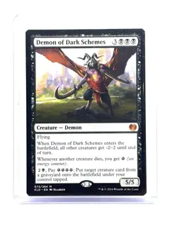 Magic The Gathering, Demon of Dark Schemes, Kaladesh, Regular MT/NM - Image 1