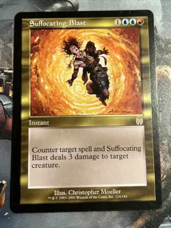 1x Suffocating Blast Apocalypse LP MTG Magic the Gathering x1 MKE - Image 3