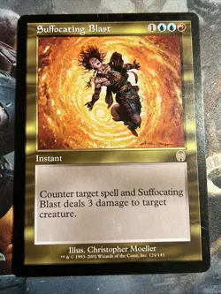 1x Suffocating Blast Apocalypse LP MTG Magic the Gathering x1 MKE - Image 5