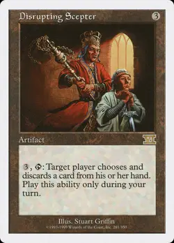 Disrupting Scepter [Classic Sixth Edition] Magic MTG - Image 1