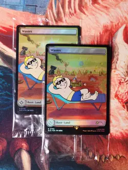 Wastes 795 SEALED Rainbow Foil Full Art Fallout Secret Lair Drop Magic MTG - Image 2