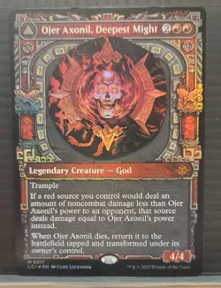 Mtg OJER AXONIL. DEEPEST MIGHT Showcase Foil NM LCI 0317 -Argo- - Image 1