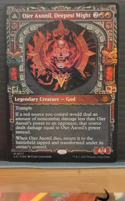 Mtg OJER AXONIL. DEEPEST MIGHT Showcase Foil NM LCI 0317 -Argo- - Image 3