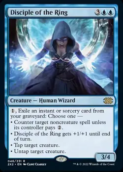 Disciple of the Ring [Double Masters 2022] Magic MTG - Image 1