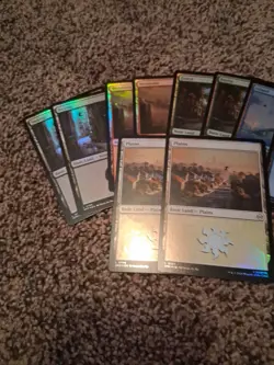 MTG - Marvel Spider-man - Basic FOIL land set X10 - Image 2