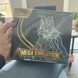 Pokemon TCG Mega Evolution Elite Trainer Box Lucario ETB NEW Factory Sealed - Image 1