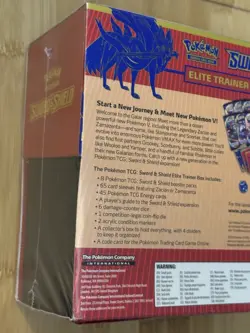 Pokemon Sword And Shield Zacian Elite Box ETB SEALED Tear And Dent - Image 4