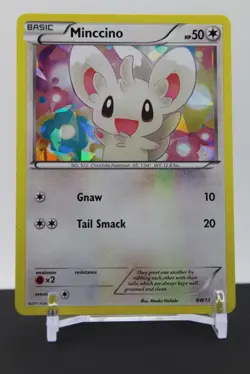 Minccino - (Cracked Ice Holo) BW13 Holo - Pokemon Black and White Promos - Image 1