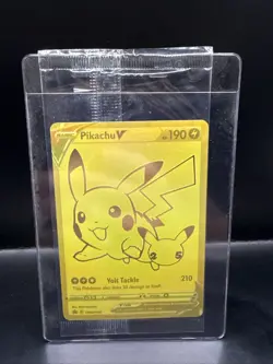 Pokemon Celebrations Pikachu V & PokeBall Gold Promos SEALED SWSH 145 & SWSH 146 - Image 1