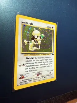 Smeargle - 11/75 Neo Discovery Unlimited Holo Rare Pokemon - WOTC LP - Image 2