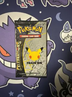 Pokemon Celebrations Booster Pack English Sealed 25th Anniversary - Image 1