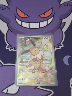 Pokemon TCG Prismatic Evolutions Eevee Black Star Promo SVP #173 NM - Image 1