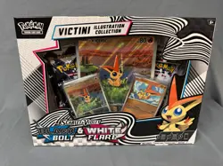 Pokemon Black Bolt & White Flare Victini Illustration Collection Factory Sealed - Image 1