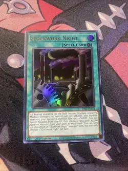 Yu-Gi-Oh Clockwork Night RA03-EN071 Ultra Rare Card NM Condition - Image 1