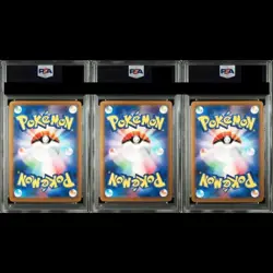 PSA 10 SEQ Sprigatito Fuecoco Quaxly Set McDonald's Promo Pokemon Card Japanese - Image 2