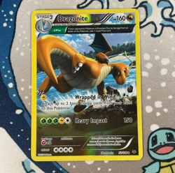 Dragonite 52/108 Reverse Holo XY Roaring Skies Pokemon Card 2015 MP/Small Crease - Image 1