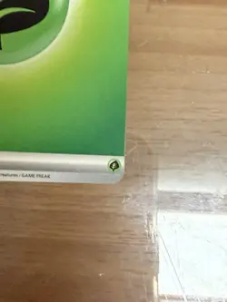 MISCUT Grass Energy SVE EN 001 Pokemon Card - ERROR - Scarlet Violet - Image 2