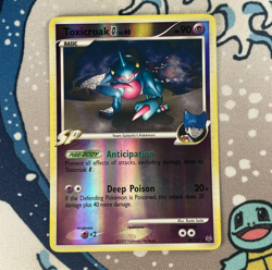 Toxicroak G 40/127 Lv. 40 Reverse Holo Rare Platinum Base Set Pokemon Card LP - Image 1
