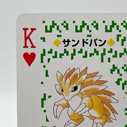 Sandslash Pokemon Playing Card Poker Card Vintage Japan Limited #596 - Image 2