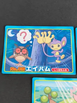 5 Pokemon Card Japanese Pichu VS Roselia No. 017 Topsun Diamond Pearl lot eb156 - Image 4