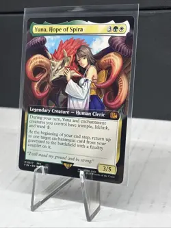 Final Fantasy MTG - Yuna, Hope of Spira Mythic Non-Foil 517 FFX Borderless 💎 - Image 2