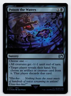 Poison the Waters [0111] FIN Uncommon Foil [MTG Card English] - Image 1