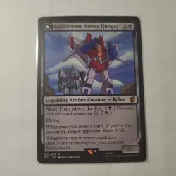 Starscream Power Hungry Starscream Seeker Leader NM MTG Transformers BOT #5 - Image 1
