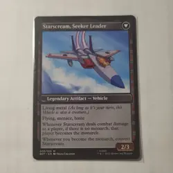 Starscream Power Hungry Starscream Seeker Leader NM MTG Transformers BOT #5 - Image 4
