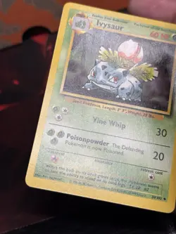 Ivysaur 30/102 Base Set Non Holo Uncommon Pokemon TCG 1999 - Image 5