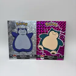Snorlax #143 - Crystal Holo Box Hit & Regular - Crystal Dark Black - Pokemon - Image 1
