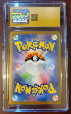 CGC 10 PRISTINE POKEMON Japanese Gouging Fire ex 27/187 - Chipped Corner - Image 2