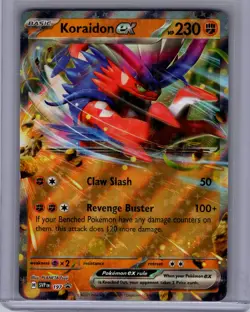 Pokemon SV: Scarlet & Violet Promo Cards #197 Koraidon ex Near Mint or Better - Image 1