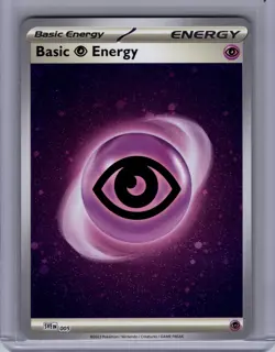 Pokemon SVE:Scarlet & Violet Energies #005 Basic Psychic Energy (Cosmos Holo) NM - Image 1