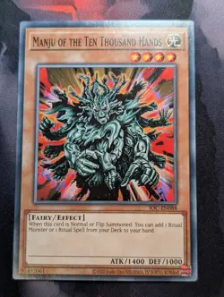 Manju of the Ten Thousand Hands - IOC-EN088 - Common - 25th Anniversary - YuGiOh - Image 1