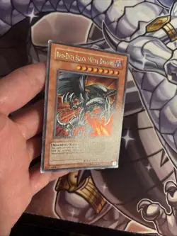 (53) YUGIOH RED-EYES BLACK METAL DRAGON FMR-001 SECRET HP - Image 3