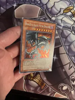 (53) YUGIOH RED-EYES BLACK METAL DRAGON FMR-001 SECRET HP - Image 5