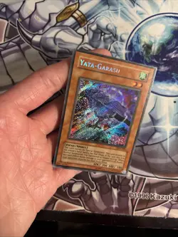(48) Yata-Garasu LOD-000 Secret Rare Unlimited Yugioh LP - Image 4